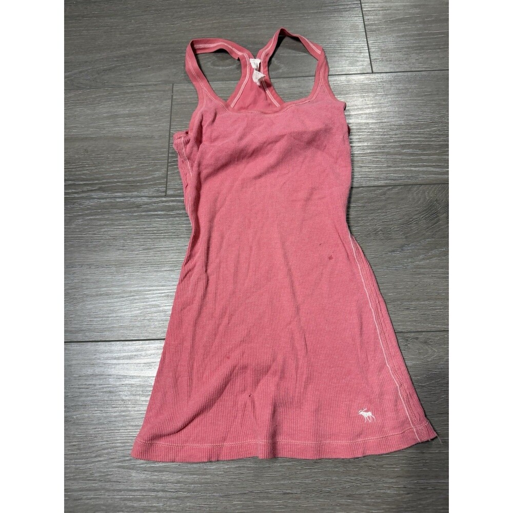 Rare Vintage Abercrombie & Fitch 2000s Top – Coral Pink – JR Xl Babydoll